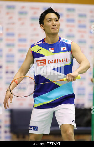 Tokyo, Japon. 8 mai, 2019. Kento Momota (JPN) Badminton : session de formation de l'équipe nationale du Japon à Tokyo, au Japon . Credit : YUTAKA/AFLO SPORT/Alamy Live News Banque D'Images