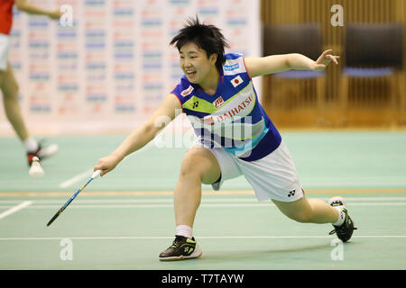Tokyo, Japon. 8 mai, 2019. Akane Yamaguchi (JPN) Badminton : session de formation de l'équipe nationale du Japon à Tokyo, au Japon . Credit : YUTAKA/AFLO SPORT/Alamy Live News Banque D'Images