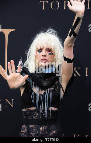 Los Angeles, Californie, USA 8 mai 2019 Crash Kate assiste à Fox Searchlight Pictures Tolkien Los Angeles Projection spéciale le 8 mai 2019 à Regency Westwood Village Theatre de Los Angeles, Californie, USA. Photo de Barry King/Alamy Live News Banque D'Images