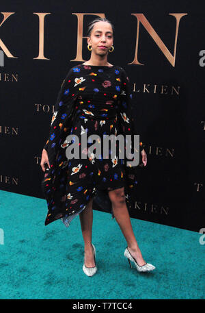 Los Angeles, Californie, USA 8 Mai 2019 L'actrice Hayley Law assiste à Fox Searchlight Pictures Tolkien Los Angeles Projection spéciale le 8 mai 2019 à Regency Westwood Village Theatre de Los Angeles, Californie, USA. Photo de Barry King/Alamy Live News Banque D'Images