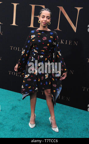 Los Angeles, Californie, USA 8 Mai 2019 L'actrice Hayley Law assiste à Fox Searchlight Pictures Tolkien Los Angeles Projection spéciale le 8 mai 2019 à Regency Westwood Village Theatre de Los Angeles, Californie, USA. Photo de Barry King/Alamy Live News Banque D'Images
