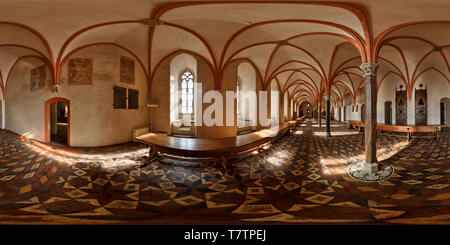 Vue panoramique à 360° de Visite virtuelle 360° du château Teutonique de Malbork