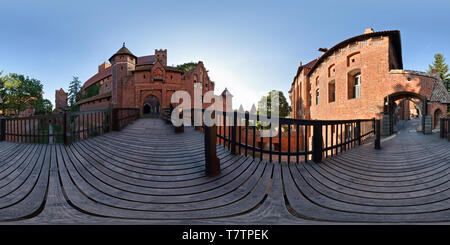 Vue panoramique à 360° de Visite virtuelle 360° du château Teutonique de Malbork