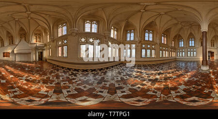 Vue panoramique à 360° de Visite virtuelle 360° du château Teutonique de Malbork