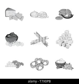 Cracker,oignon,snack,de,1900,le maïs,bretzel,apéritif,roulement,champignons,cookies,bois,DE,dessert,clôture,biscuit croquant, pain, cuisine, produits laitiers,salé,croustillant de légumes,cuits,pique-nique,farine,,frais,cuisine,goût seasonin,arôme,ingrédient,organiques,nourriture,produits,croquant,,party,set,icône,,illustration,collection,isolé,design,graphisme,élément signe,gris,noir,vecteurs vecteur , Illustration de Vecteur