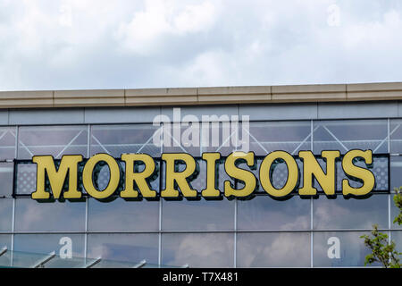 Autour de Cribbs Causeway destination shopping, près de Bristol UK Morrisons store Banque D'Images