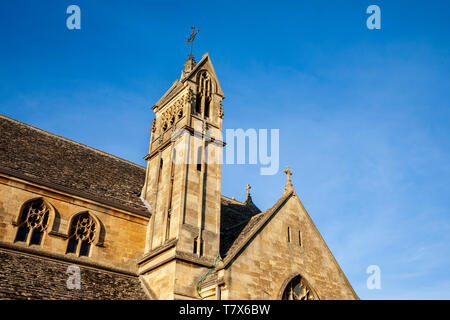 Le Clocher de l'église catholique St Catharine's à Chipping Campden Banque D'Images