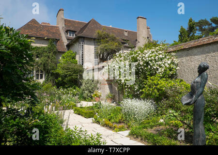 Òparc Parc du Bois des MoutiersÓ à Varengeville-sur-Mer (nord de la France), dans la zone CauxÓ ÒPays de légende locale *** *** Banque D'Images