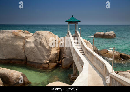 Paysage côtier à Cana, Ninh Thuan, Vietnam, Asie Banque D'Images