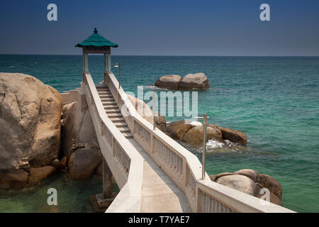 Paysage côtier à Cana, Ninh Thuan, Vietnam, Asie Banque D'Images