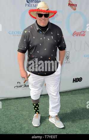 6 mai 2019 - Burbank, CA, USA - Los Angeles - 6 mai : Gary Valentine à la George Lopez Tournoi de golf au club de golf au bord du Lac le 6 mai 2019 à Burbank, CA (crédit Image : © Kay Blake/Zuma sur le fil) Banque D'Images