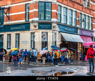 Monmouth Coffee à Southwark Banque D'Images