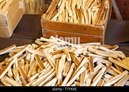 France, Bouches du Rhône, Marseille, les Navettes, à la boutique de quatre des navettes Banque D'Images