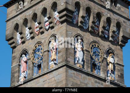 Royaume-uni, Pays de Galles du Sud, Glamorgan, Cardiff, Cardiff Castle Banque D'Images