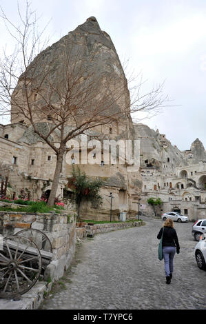 Le Toen de Göreme, dans la région de Turquie Cappadoica Banque D'Images