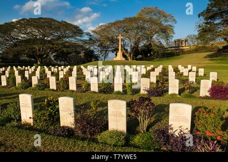 La Papouasie-Nouvelle-Guinée, /District de la capitale nationale, Port Moresby, Bomana cimetière militaire Banque D'Images