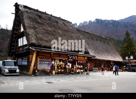 Shirakawago Japon Banque D'Images