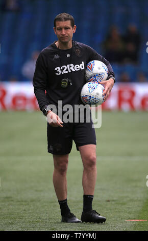 Leeds United préparateur physique Benoit Delaval Banque D'Images