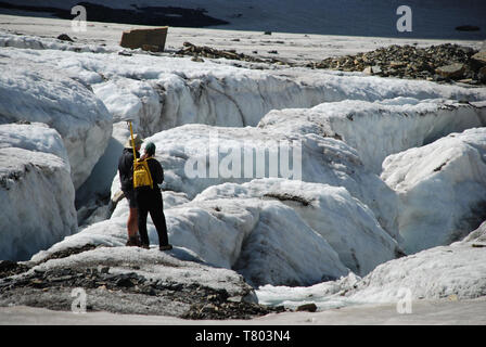 Recherche Glacier Banque D'Images