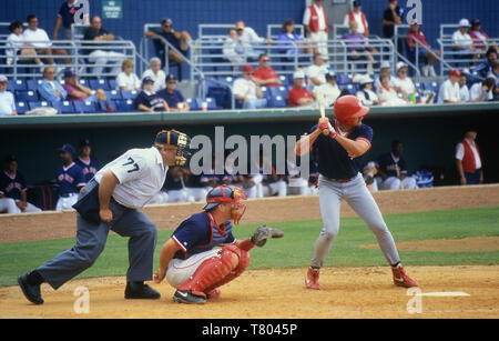 Red Sox de Boston V St Louis Cardinals baseball jeu, Florida, USA Banque D'Images