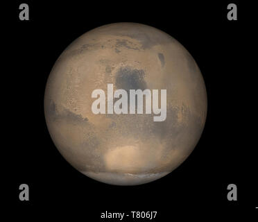 Mars Global Surveyor (MGS) voir de Mars Banque D'Images