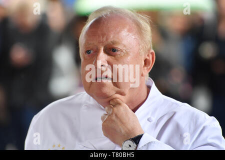 Munich, Allemagne. 09 mai, 2019. Chef Alfons SCHUHBECK Star, image unique, seul motif, portrait, portrait, portraits. Visite du Prince de Galles et la duchesse de Cornouailles à Munich le 09.05.2019. Utilisation dans le monde entier | Credit : dpa/Alamy Live News Banque D'Images