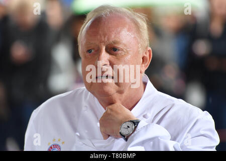 Munich, Allemagne. 09 mai, 2019. Chef Alfons SCHUHBECK Star, image unique, seul motif, portrait, portrait, portraits. Visite du Prince de Galles et la duchesse de Cornouailles à Munich le 09.05.2019. Utilisation dans le monde entier | Credit : dpa/Alamy Live News Banque D'Images