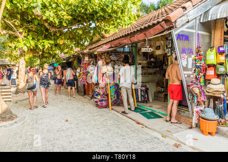 Walking Street à Railay, Ao Nang, province de Krabi, Thaïlande, Asie du Sud, Asie Banque D'Images