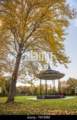 L'automne à Regents Park, l'un des parcs royaux de Londres, Angleterre, Royaume-Uni, Europe Banque D'Images