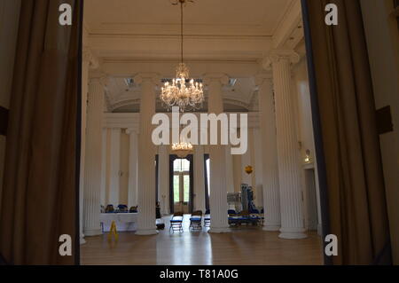 La salle des pompes dans le magnifique parc Pitville, Cheltenham. Le Gloucestershire, Angleterre Banque D'Images