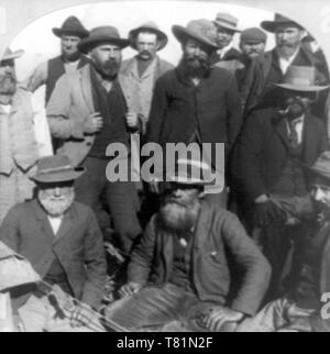 Guerre des Boers, prisonniers de Boer Banque D'Images