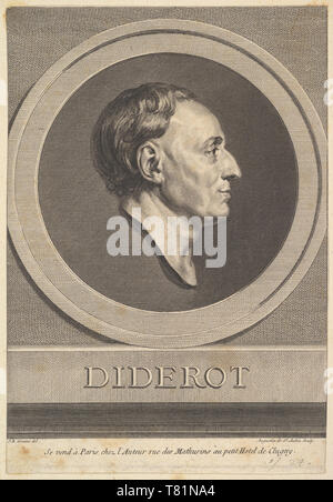 Denis Diderot, l'Encyclopédiste Français Banque D'Images