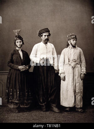 Empire ottoman, les chrétiens, 1873 Banque D'Images