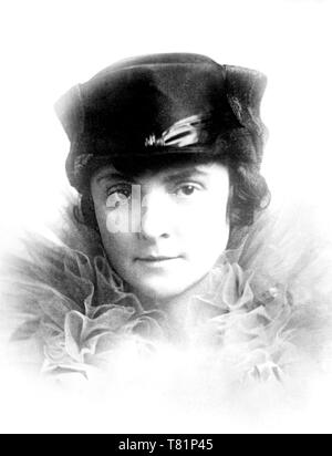 Anne Dudley, suffragette américaine Dallas Banque D'Images