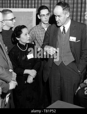 Chien-Shiung Wu, physicien sino-américaine Banque D'Images