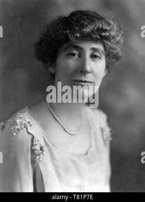 Jeannette Rankin, homme politique américain et pacifiste Banque D'Images