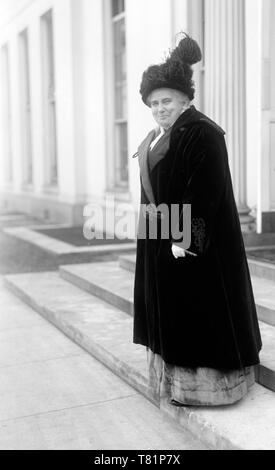 Anna Howard Shaw, suffragette et ministre méthodiste américaine Banque D'Images