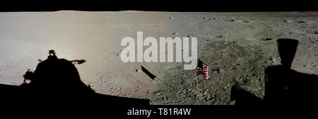 Apollo 11, adieu à Tranquility Base, 1969 Banque D'Images