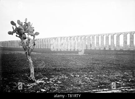 L'Afrique, Carthage, l'Aqueduc Romain, 2e siècle Banque D'Images