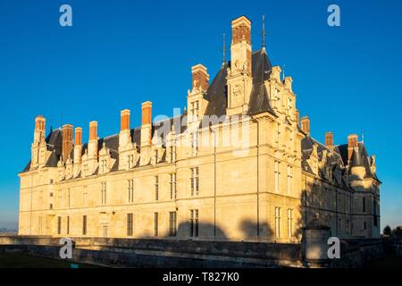 France, Val d'Oise, Ecouen, le château, musée national de la Renaissance Banque D'Images