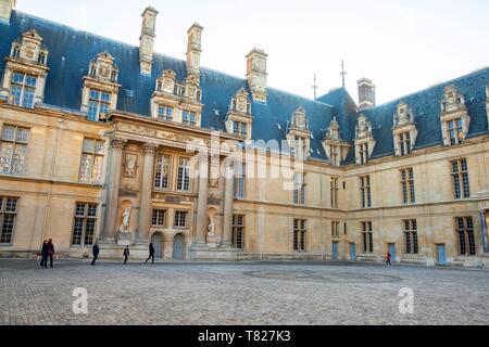 France, Val d'Oise, Ecouen, le château, musée national de la Renaissance Banque D'Images