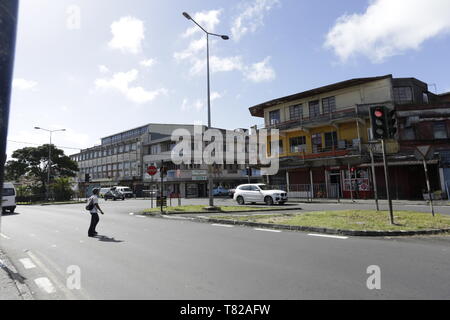 Curepipe, Jan Palach Square Nord,Curepipe Banque D'Images