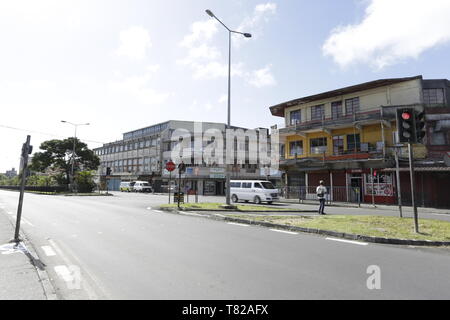 Curepipe, Jan Palach Square Nord,Curepipe Banque D'Images