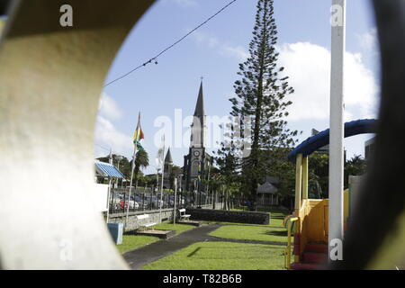 Curepipe, Jan Palach Square Nord,Curepipe Banque D'Images