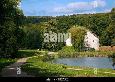 France, Val d'Oise, Saint Prix, Château de la chasse, forêt de Montmorency Banque D'Images