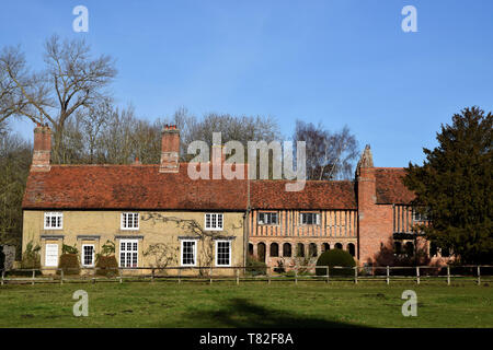 west stow hall, suffolk, angleterre, royaume-uni Banque D'Images