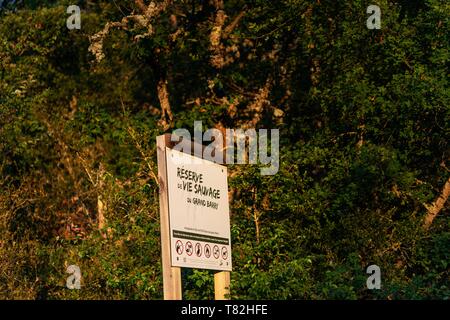 France, Drôme, Vercors, Diois, Saillans, réserve faunique de Grand Barry Banque D'Images