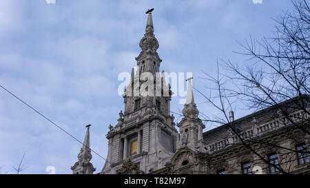 Budapest Hongrie 0315 2019 Détail de New York Palace Budapest. Banque D'Images