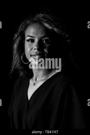 Manchester City's Nikita Parris lors de la FWA footballeur de l'année le dîner au Landmark Hotel, Londres. Banque D'Images