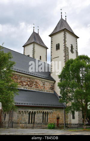 Eglise St Mary, Bergen, Norway, Scandinavia, Europe Banque D'Images